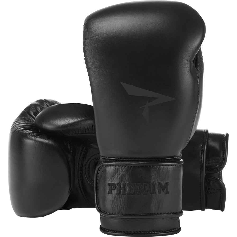 Phenom Boxing SG210S Black Velcro Sparring Gloves at FightHQ