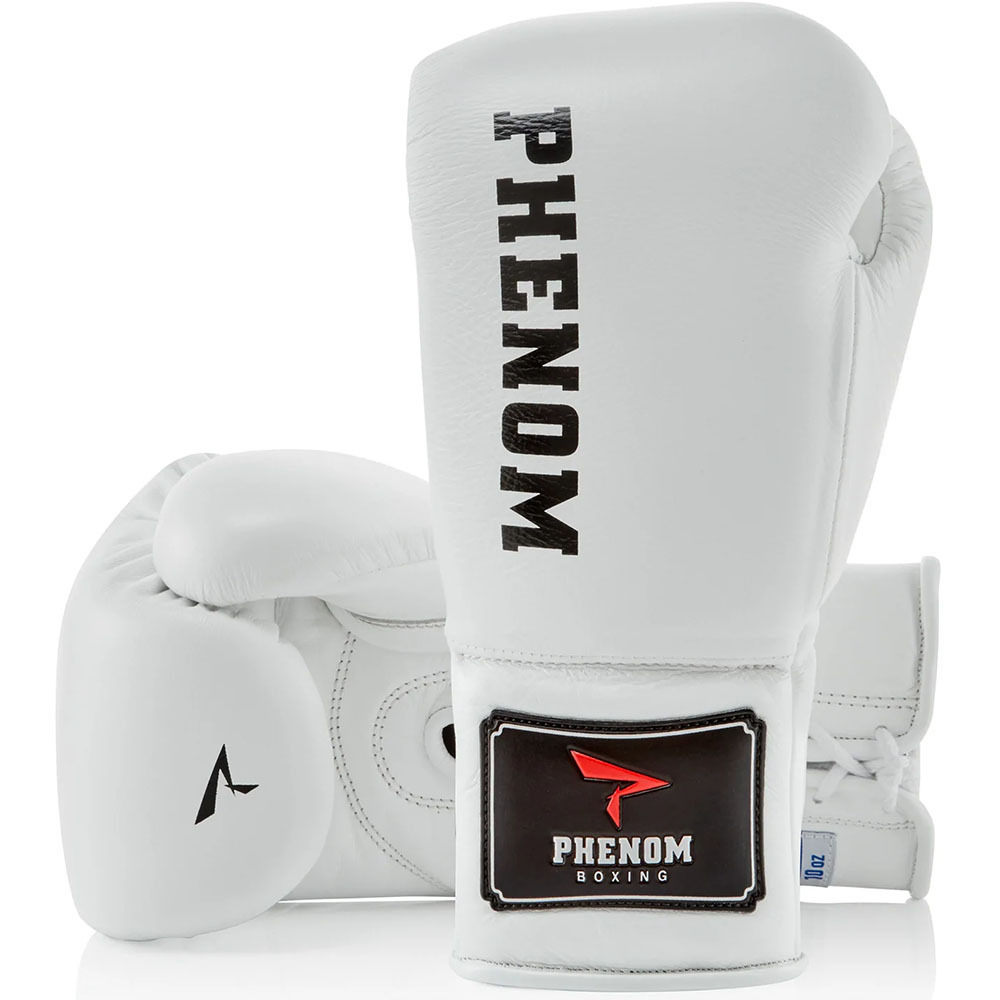 Phenom Boxing XDF210 White Fight Gloves at FightHQ