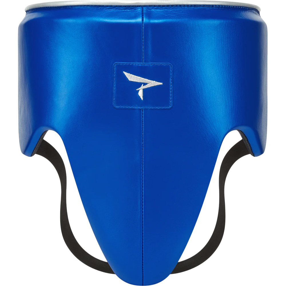 Phenom Boxing GP252 Metallic Blue/Silver Groin Guard at FightHQ