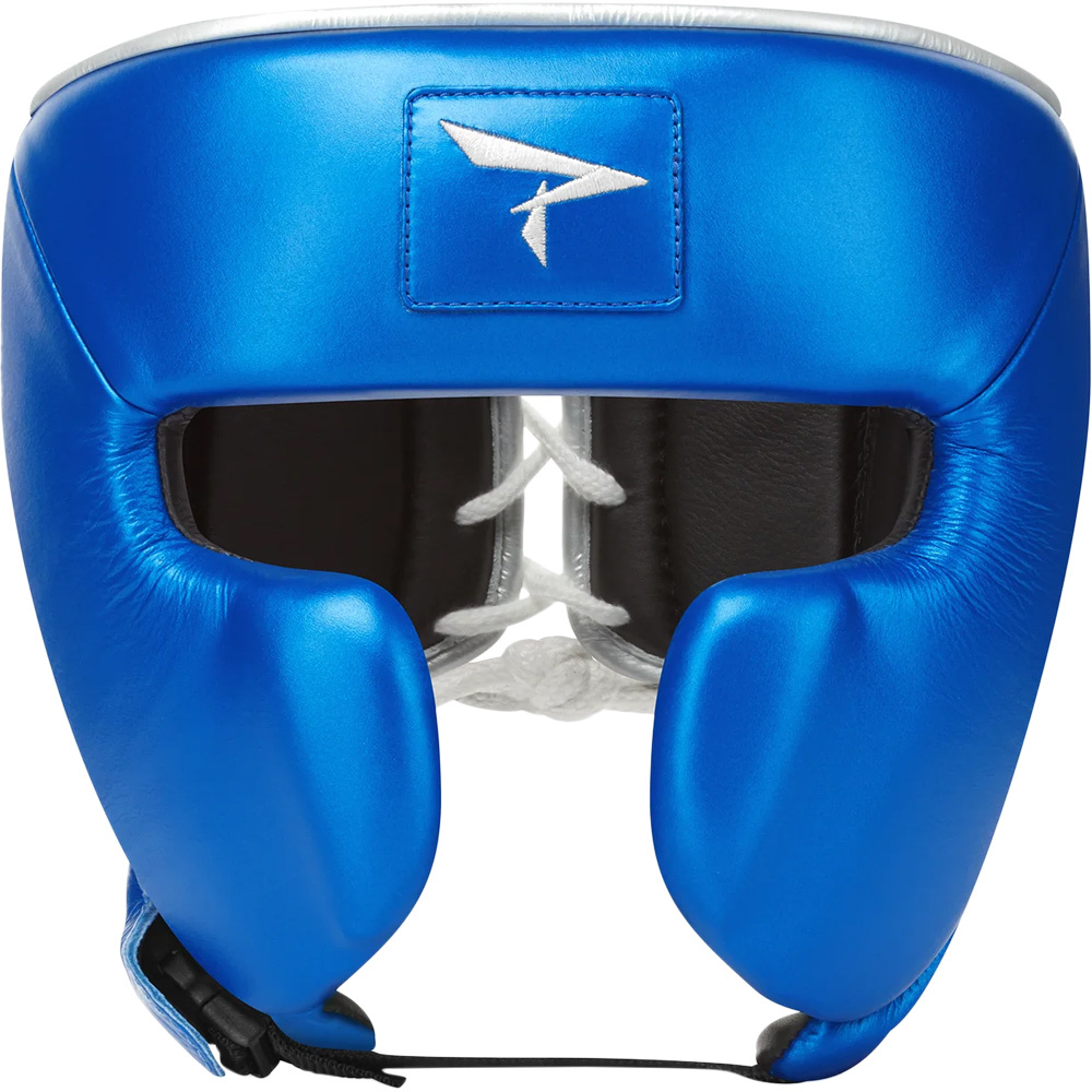 Phenom Boxing SHG 252 Metallic Blue Silver Head Gear at FightHQ