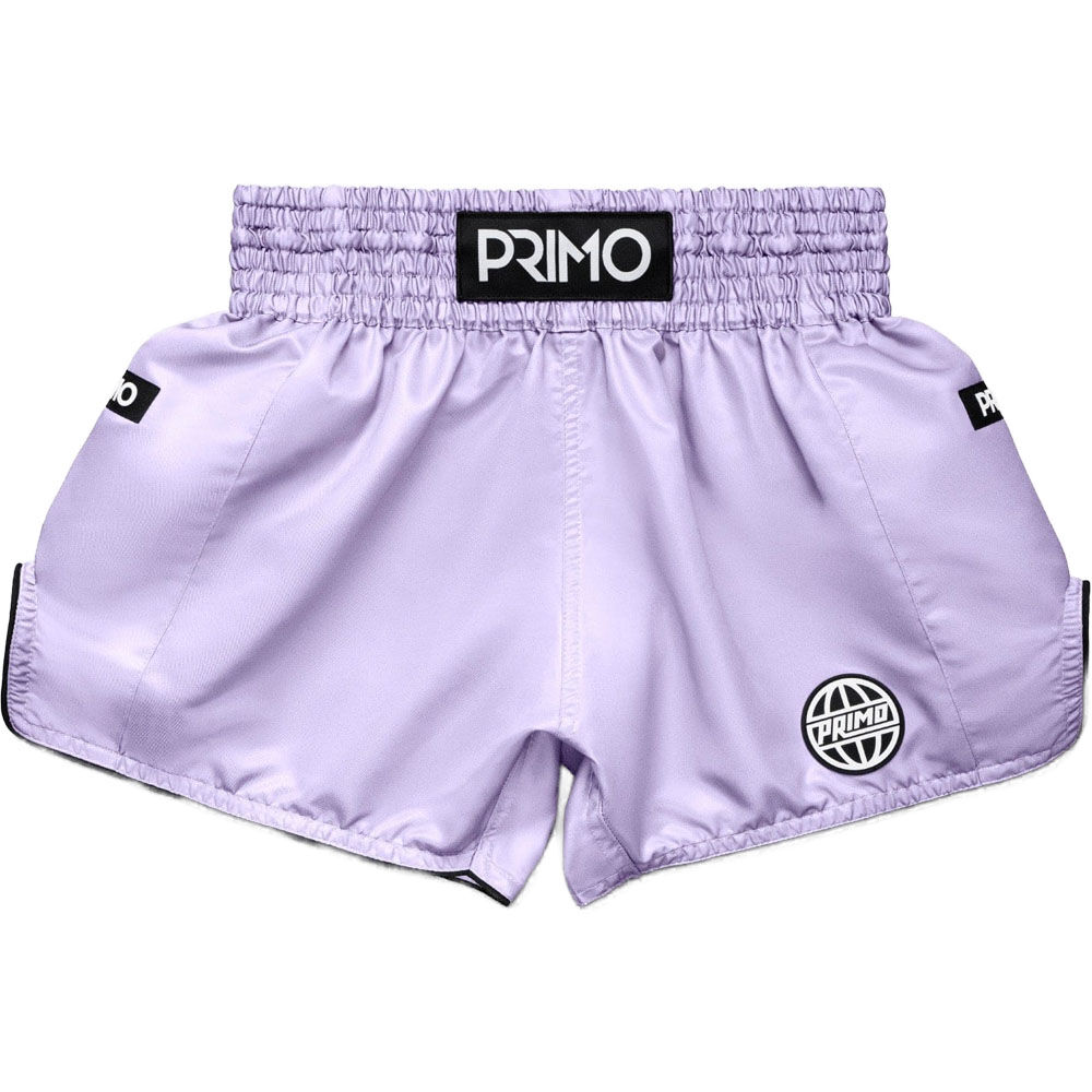 Primo Alta Series Pastel Purple Muay Thai Shorts at FightHQ