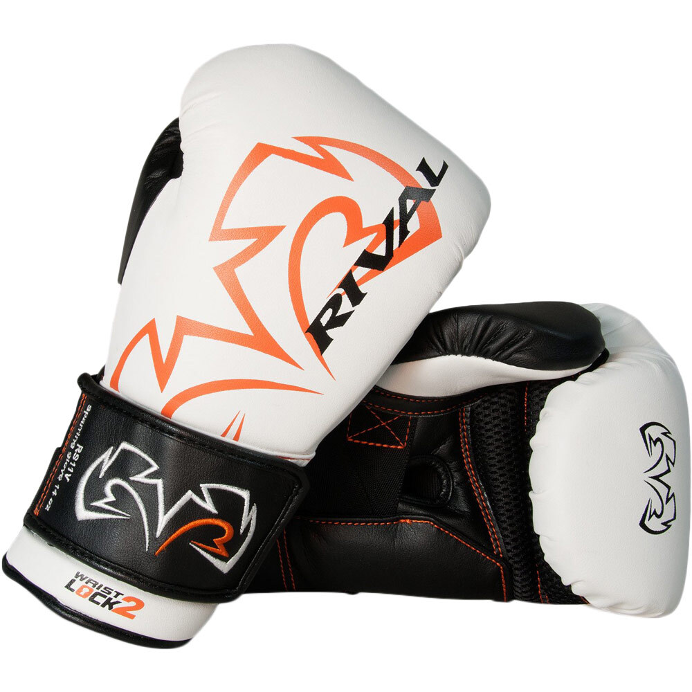 Rival RS11V Evolution White Sparring Gloves at FightHQ