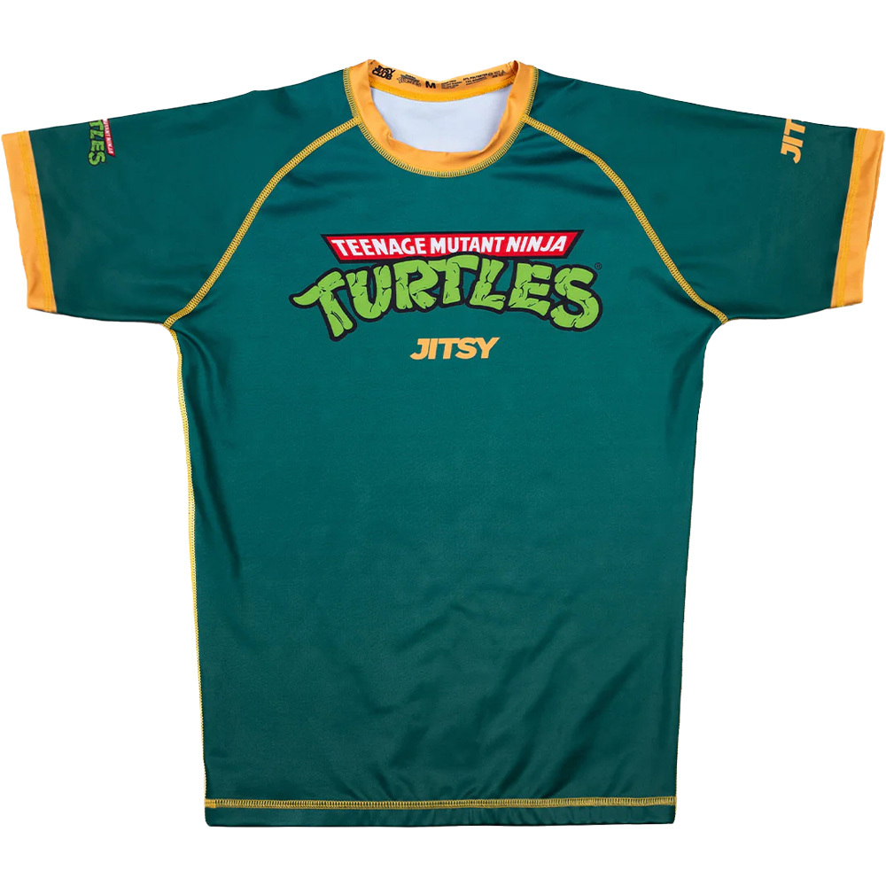 Jitsy Club TMNT Shell Power Short Sleeve Rash Guard - Picture 7 of 42