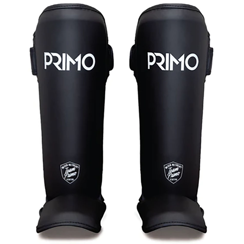 Primo Black Classic Shin Guards at FightHQ