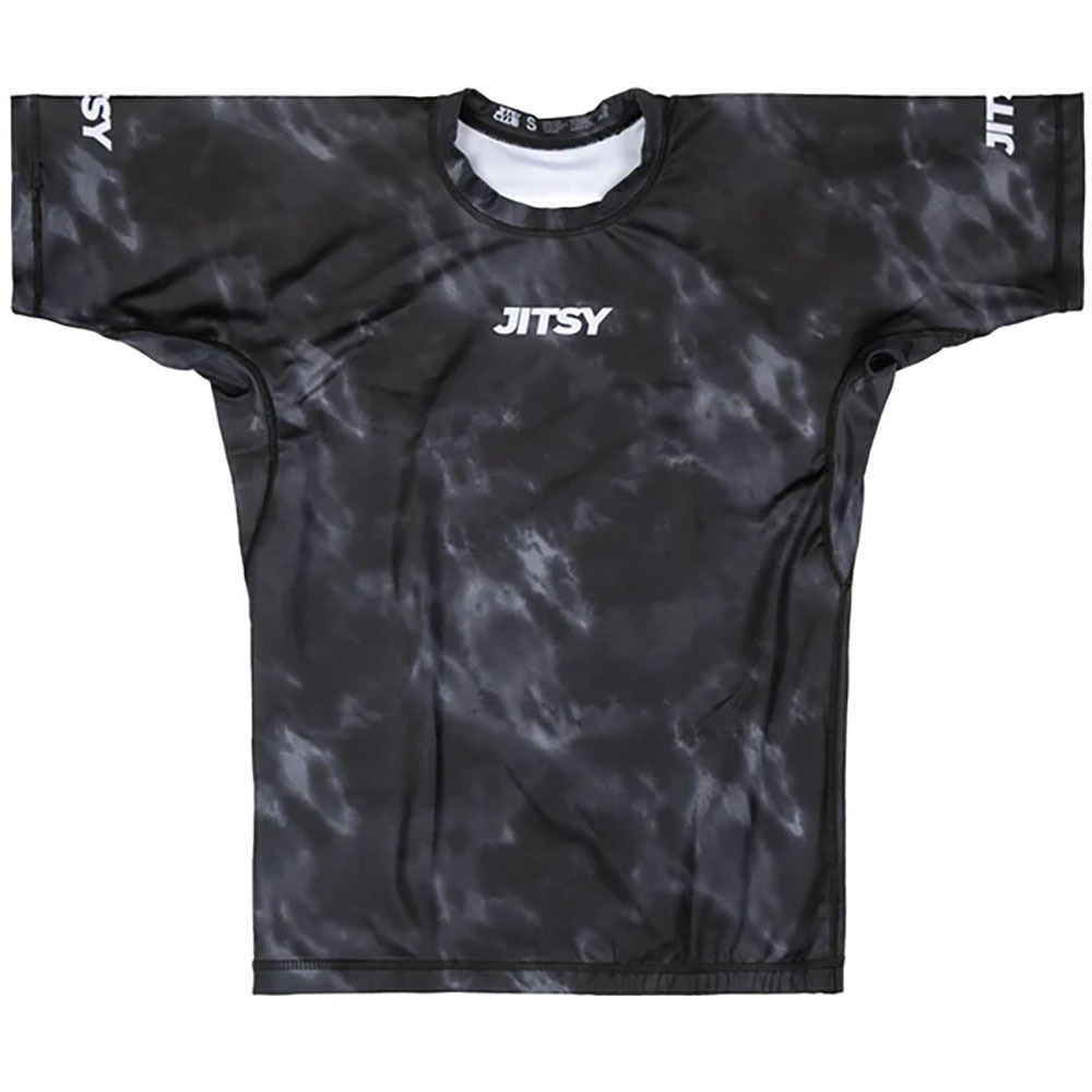 Jitsy Club Smoke Short Sleeve Rash Guard - Picture 3 of 16