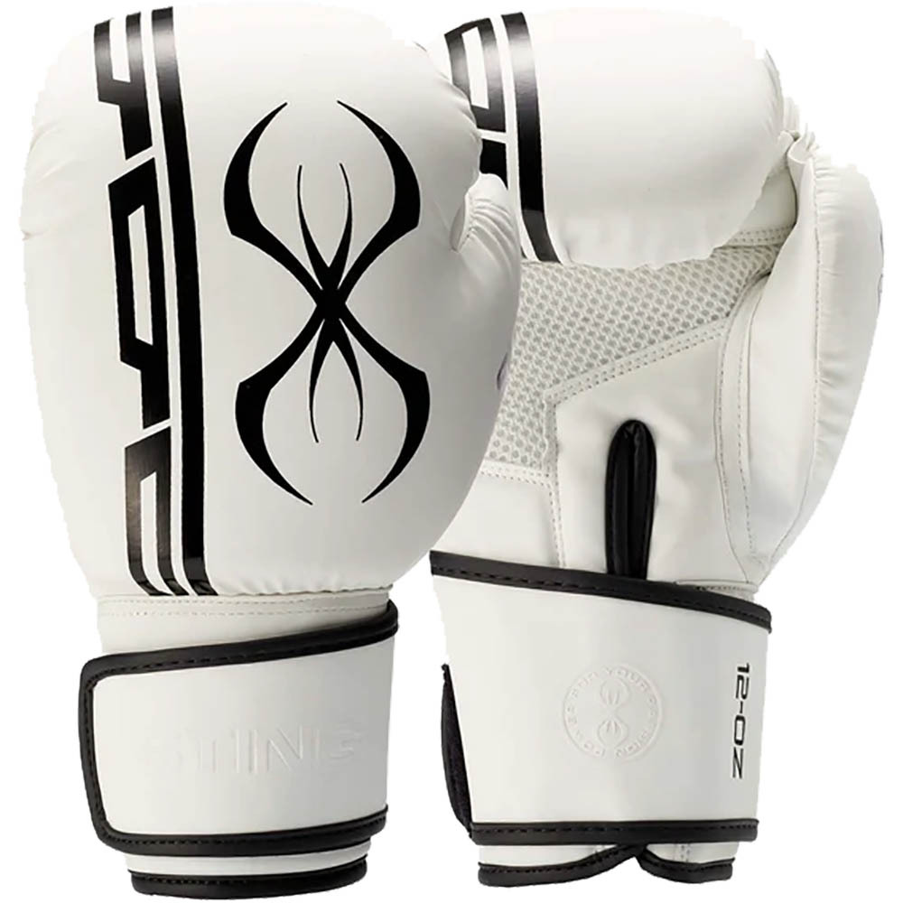 Sting Armaplus White Boxing Gloves at FightHQ