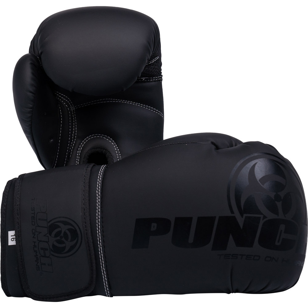 Punch Urban V30 Matte Black Boxing Gloves at FightHQ