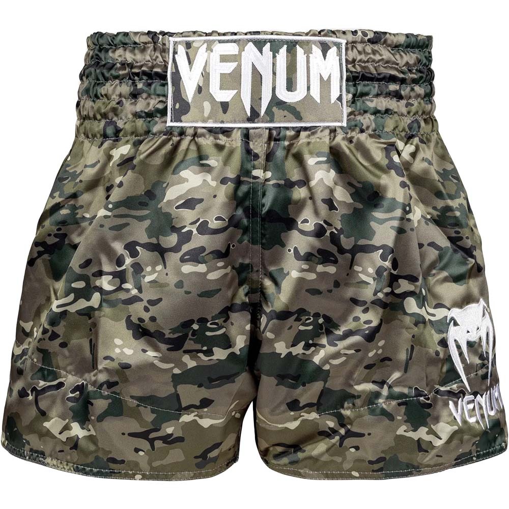 Camo Kickboxing Shorts Venum Classic Desert Camo Muay Thai Shorts