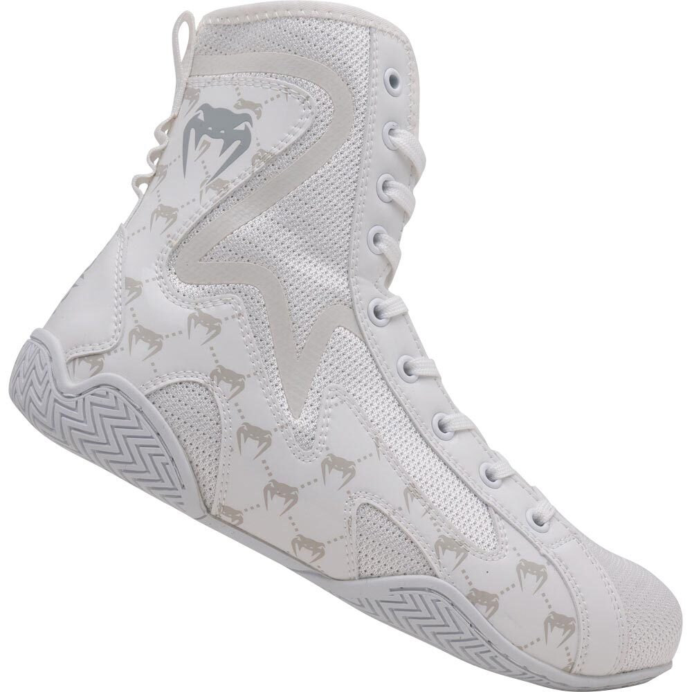 White on sale boxing shoes