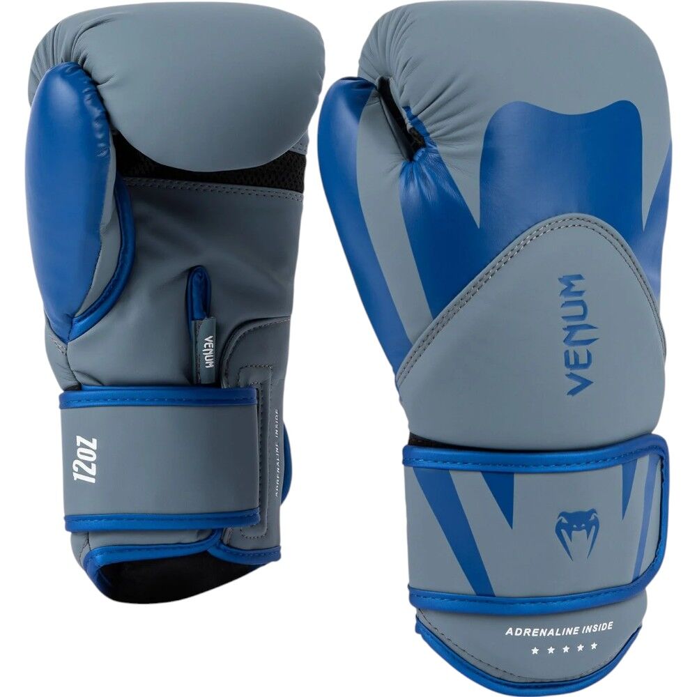 Venum Challenger 4.0 Pebble Grey Boxing Gloves at FightHQ