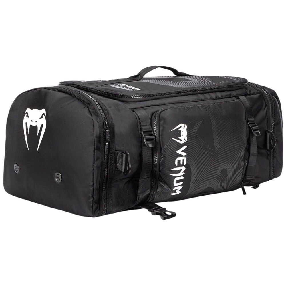Venum Schockwave 60L Black Large Sports Gym Bag at FightHQ