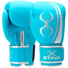 Sting Aurora Teal Blue Boxing Gloves
