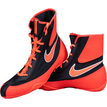 Nike Machomai 2 White/Black/Bright Crimson Boxing Shoes