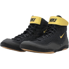 Nike Inflict 3 Black/Vegas Gold Wrestling Boots
