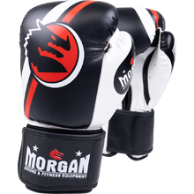 Morgan Sports Classic Black/White Boxing Gloves