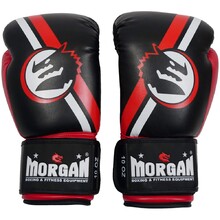 Morgan Sports Classic Red/Black Boxing Gloves