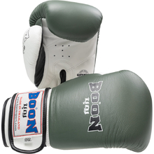 Boon Compact Olive Green/White Velcro Gloves