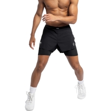 Boxraw Tunero Black 2-in-1 Shorts at FightHQ