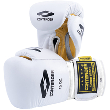 Contender Ares White/Gold Boxing Gloves
