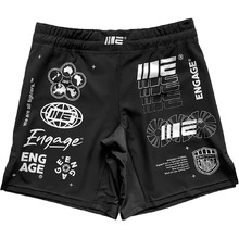 Engage Billboard Black MMA Grappling Shorts