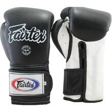 Fairtex Heavy Hitter Mexican Black/White Boxing Gloves