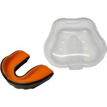 Morgan Sports Gel Fit A+ Protection Black/Orange Junior Mouth Guard
