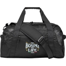 No Boxing No Life OG Logo Boxing 40L Black Gym Bag