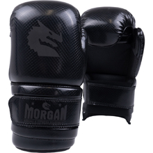 Morgan Sports Semi Contact Black Sparring Gloves
