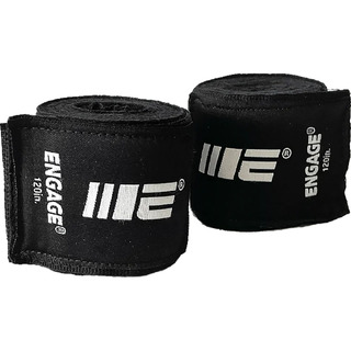 Engage Black 120 Inch Hand Wraps