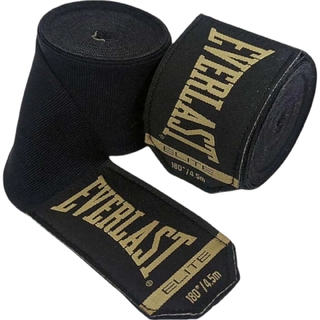 Everlast Elite 180 Black Hand Wraps