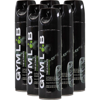 Gym Lab 6 Pack Gym Disinfectant Spray