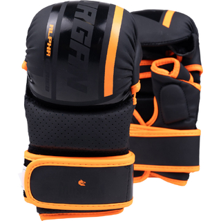 Morgan Sports Alpha MMA Black/Orange Sparring Gloves
